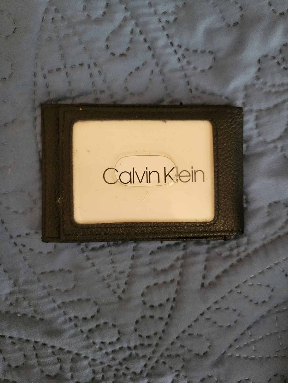 Calvin Klein Black Card ID Holder
